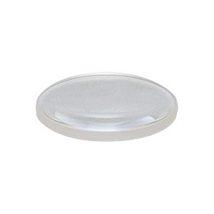 LB4913 - f = 125.0 mm, Ø1in UV Fused Silica Bi-Convex Lens, Uncoated