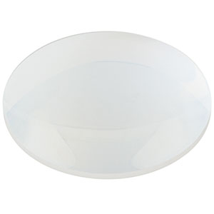 LA4795-UV - f = 200.0 mm, Ø75 mm UV Fused Silica Plano-Convex Lens, AR Coating: 245-400 nm 