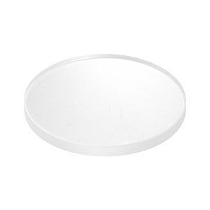 LB4374-UV - f = 1000.0 mm, Ø1in UV Fused Silica Bi-Convex Lens, AR Coating: 245 - 400 nm 