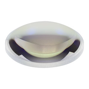 LA1027-B - N-BK7 Plano-Convex Lens, Ø1in, f = 35 mm, AR Coating: 650 - 1050 nm