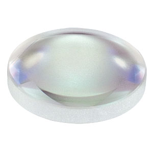 LB1092-C - N-BK7 Bi-Convex Lens, Ø1/2in, f = 15.0 mm, ARC: 1050 - 1700 nm