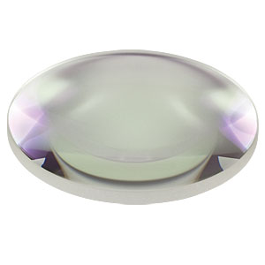 LB1247-C - N-BK7 Bi-Convex Lens, Ø2in, f = 750.0 mm, ARC: 1050 - 1700 nm 