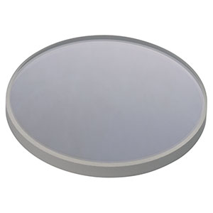 LE4484-UV - f = 500.0 mm, Ø1" UV Fused Silica Positive Meniscus Lens, AR Coating: 245-400 nm 