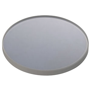 LE4950-UV - f = 1000.0 mm, Ø1" UV Fused Silica Positive Meniscus Lens, AR Coating: 245-400 nm 