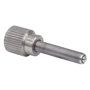MAS15 - M3 x 0.25精密アジャスタ、ノブ付き、長さ15 mm(ミリ規格)