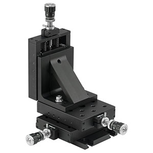 PT3A/M - XYZ移動ステージ、移動量25.4mm、差動マイクロメータ付き(ミリ規格)