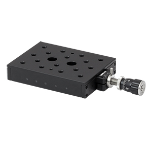 PT1A/M - 単軸移動ステージ、移動量25.4mm、差動マイクロメータ付き (ミリ規格)