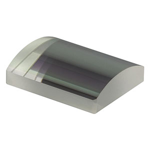 LJ1638L1-C - f = 22.2 mm, H = 12.5 mm, L = 15.0 mm, N-BK7 Plano-Convex Cylindrical Lens, Antireflection Coating: 1050-1700 nm