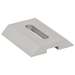 XT66D2 - 66 mmレール用アリ溝式プラットフォーム、Z軸ザグリ溝1つ付き、長さ50mm