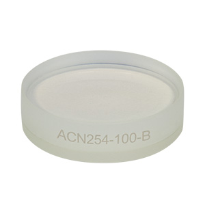 ACN254-100-B - f = -100.0 mm, Ø1in Achromatic Doublet, ARC: 650 - 1050 nm