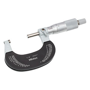 ANM2 - Analog Micrometer with Vernier Scale, 1-2in Range