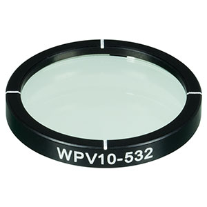 WPV10-532 - Ø1in m = 2 Zero-Order Vortex Half-Wave Plate, 532 nm