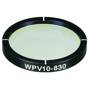 WPV10-830 - Ø1in m = 2 Zero-Order Vortex Half-Wave Plate, 830 nm