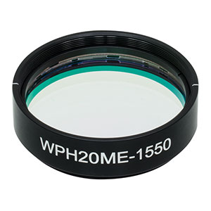 WPH20ME-1550 - Ø2in Mounted Polymer Zero-Order Half-Wave Plate, SM2-Threaded Mount, 1550 nm