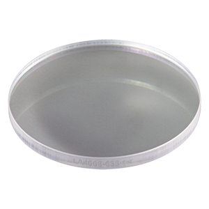 LA4663-633 - f = 1000 mm, Ø1in UVFS Plano-Convex Lens, 633 nm V-Coat