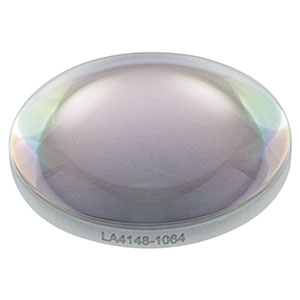 LA4148-1064 - f = 50 mm, Ø1in UVFS Plano-Convex Lens, 1064 nm V-Coat