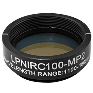 LPNIRC100-MP2 - Ø1in SM1-Mounted Linear Polarizer, 1100 - 1800 nm