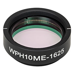 WPH10ME-1625 - Ø1in Mounted Polymer Zero-Order Half-Wave Plate, SM1-Threaded Mount, 1625 nm