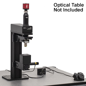 CM502 - Cerna複屈折イメージング顕微鏡、電動式対物アーム付き