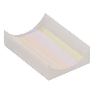 LK4767-B -  f=-25.0 mm, Plano-Concave Cylindrical Lens, UV Grade Fused Silica, H=20.0 mm, L=30.0 mm, ARC: 650 - 1050 nm