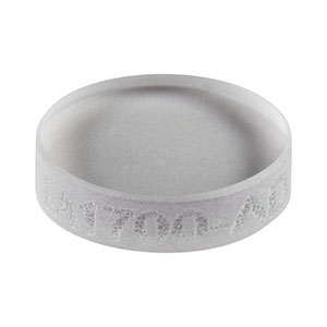 LA1700-AB - N-BK7 Plano-Convex Lens, Ø6 mm, f = 30 mm, AR Coating: 400 - 1100 nm
