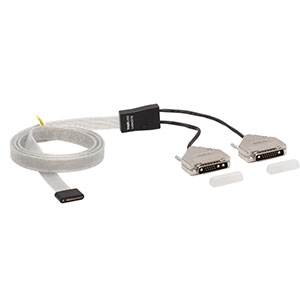 CAB4007B - LD / TEC用コネクターケーブル、ITC4000-10ピンHHLパッケージ、片端10ピンHHLコネクタ、片端13W3および17W2コネクタ、5 A / 10 A、1.5 m