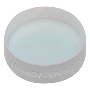 LC4357-YAG - f = -50 mm, Ø1/2in UV Fused Silica Plano-Concave Lens, 532 / 1064 nm V-Coating