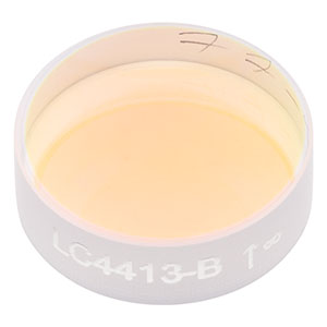 LC4413-B - Ø1/2in, f = -75 mm, UV Fused Silica Plano-Concave Lens, ARC: 650 - 1050 nm