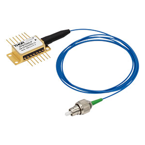 DFB1550LP - 1550 nm, 20 mW (Min), Butterfly DFB Laser, PM Fiber, FC/APC, Internal Isolator