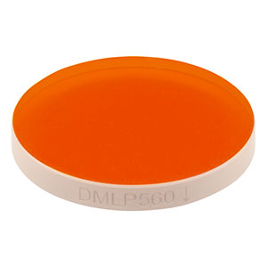 DMLP560 - Ø1in Longpass Dichroic Mirror, 560 nm Cut-On