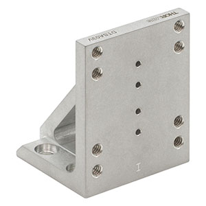 DTSA03V - 直角ブラケット、DTS25V用、1/4in-20タップ穴、真空対応(インチ規格)