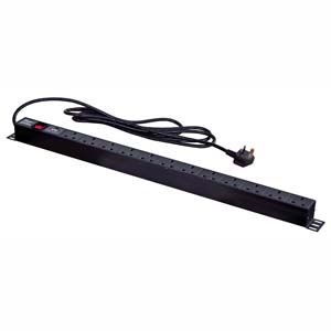 HDPS12-UK - 12-Outlet, Surge-Protected Power Strip, UK Plugs<strong>(日本では販売しておりません)</strong>