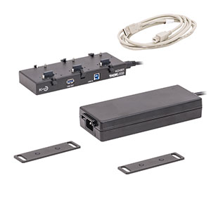 KCH301 - USBコントローラーハブ＆電源、K-CubeまたはT-Cube 3台用