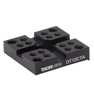 DT12CTA - DT12用上部プレート、#4-40および#8-32タップ穴(インチ規格)