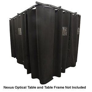 TFL1020 - レーザ保護カーテンキット、1 m x 2 m Nexus光学テーブル用、通路なし