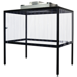 LFE1220-UK - Laminar Flow Enclosure for 1.2 m x 2.0 m Table, 230 V Fan Unit, UK Plugs (日本では販売しておりません)