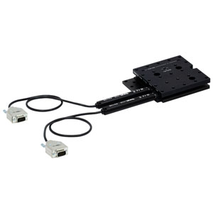 PY004Z9 - 電動ピッチ&ヨープラットフォーム、DCサーボモータ、1/4in-20タップ穴(インチ規格)