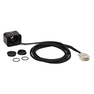 CTV12/M - ボイスコイルモーター移動マウント、30 mmケージシステム用、移動量12 mm(ミリ規格)