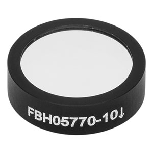 FBH05770-10 - Hard-Coated Bandpass Filter, Ø12.5 mm, CWL = 770 nm, FWHM = 10 nm