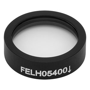FELH05400 - Ø12.5 mm Longpass Filter, Cut-On Wavelength: 400 nm