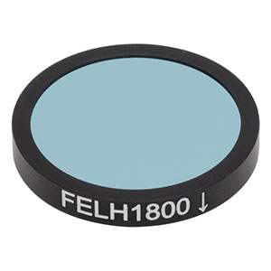 FELH1800 - Ø25.0 mm Longpass Filter, Cut-On Wavelength: 1800 nm