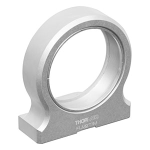 FLM2T/M - Ø50 mm～Ø50.8 mm(Ø2インチ)固定式レンズマウント、製品組み込み用途(OEM用途)向け、取り付け可能な光学素子の最大厚さ13.1 mm(ミリ規格)