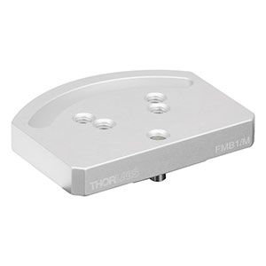 FMB1/M - 回転ベースプレート、製品組み込み用途(OEM用途)向け固定式ミラーマウント用(ミリ規格)