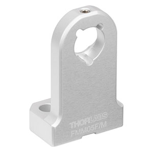 FMM05F/M - Ø12 mm～Ø12.7 mm(Ø1/2インチ)固定式ミラーマウント、フロントローディング、製品組み込み用途(OEM用途)向け(ミリ規格)