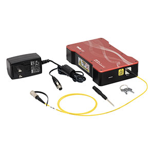 GSL41A - 405 nm Picosecond Gain-Switched Laser with End-Capped Fiber Pigtail, Pulse Widths: <100 ps & 1 to 65 ns