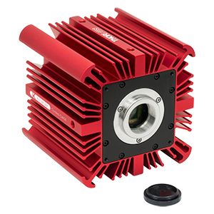 CC505MU - Kiralux 5.0メガピクセルモノクロCMOSカメラ、ハーメチックシールされた冷却方式の筐体、USB 3.0インターフェイス、1/4in-20タップ付き(インチ規格)