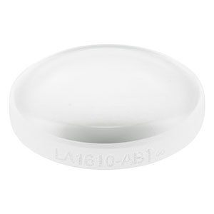 LA1610-AB - N-BK7 Plano-Convex Lens, Ø1/2in, f = 35 mm, AR Coating: 400 - 1100 nm