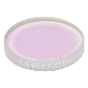 LA1617-C - N-BK7 Plano-Convex Lens, Ø1/2in, f = 250 mm, AR Coating: 1050 - 1700 nm
