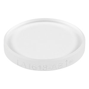 LA1618-AB - N-BK7 Plano-Convex Lens, Ø1/2in, f = 300 mm, AR Coating: 400 - 1100 nm