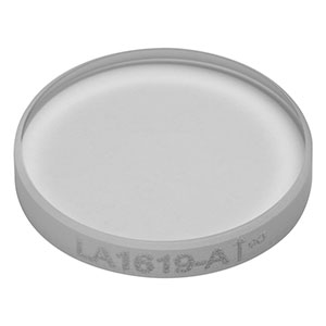 LA1619-A - N-BK7 Plano-Convex Lens, Ø1/2in, f = 350 mm, AR Coating: 350 - 700 nm